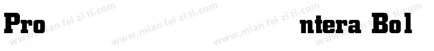 Prontera Bold字体转换